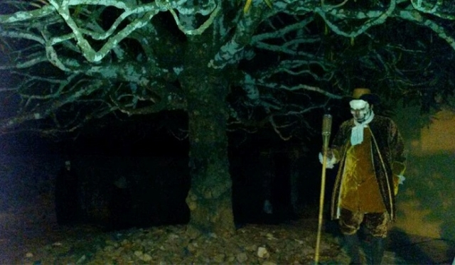 fantasmas en el bosques